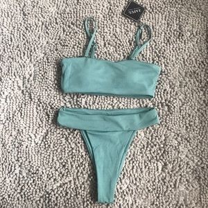 Sea foam green bikini